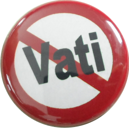 Vati verboten Button